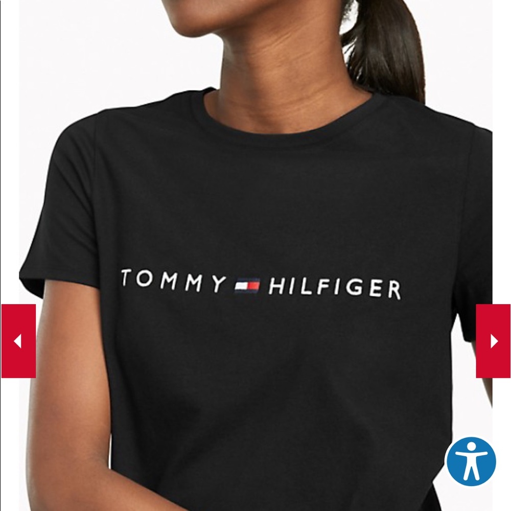 🔻sale Tommy Hilfiger Embroidered t shirt - Picture 2 of 6